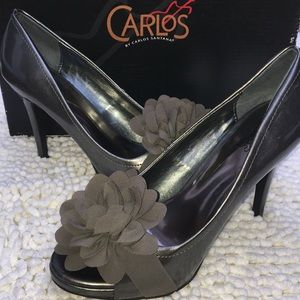🆕 Carlos Santana Peep Toe Cupcake Pumps